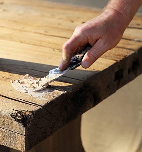 FamoWood 36141122 Original Wood Filler - 1/4 Pint, Mahogany FamoWood