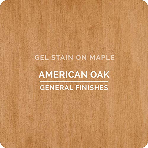 General Finishes Oil Base Gel Stain, 1 Pint, American Oak General Finishes