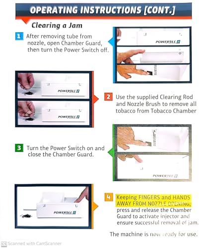 Poweroll 2 Electric Cigarette Machine - King Size & 100mm Top-O-Matic