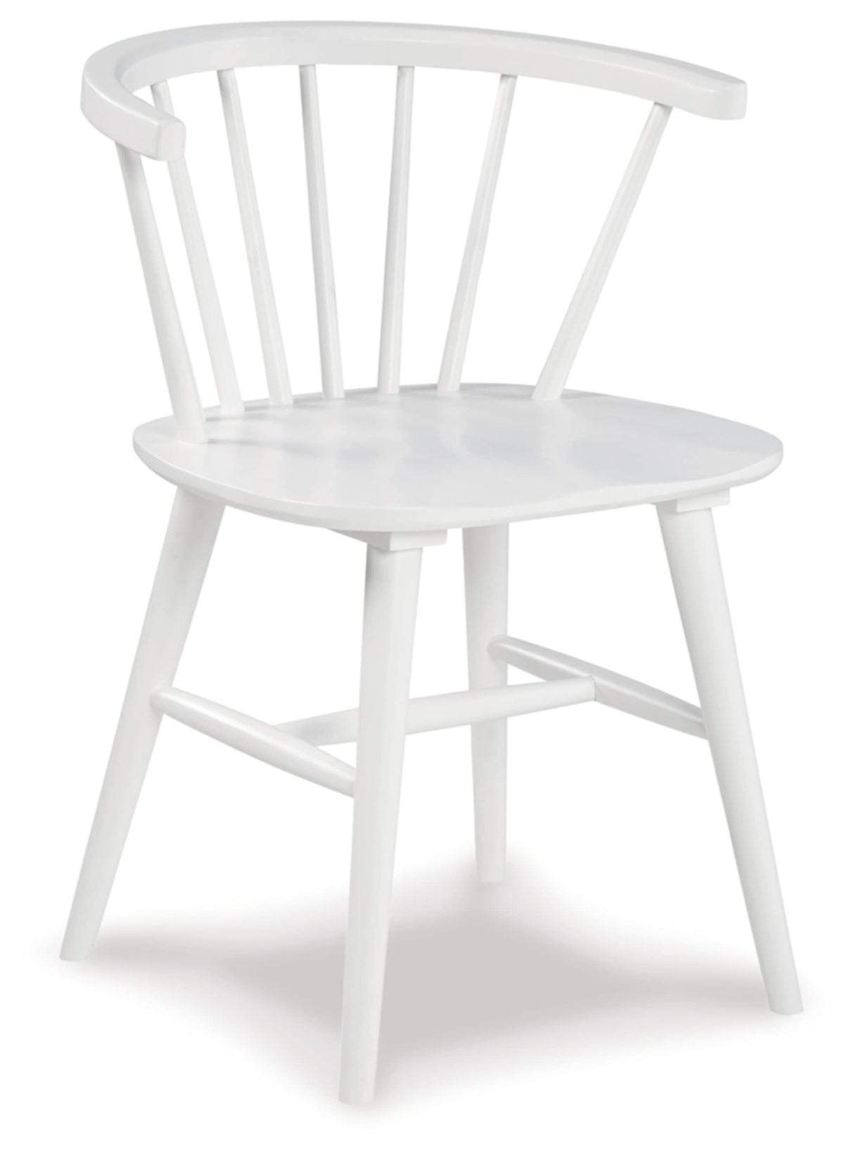 Signature Design by Ashley Grannen Modern 18" Spindle Back Dining Chair, 2 Count, White Signature Design by Ashley