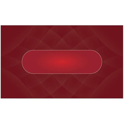 Brybelly Sublimation Poker Table Felt for Casino Quality Tables (Red)