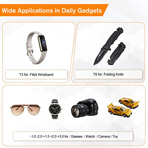 JOREST 38Pcs Small Precision Screwdriver Set with Torx T5, T6, Y00, Mini Repair Tool Kit for Macbook, Computer, Laptop, iPhone, PS4 PS5, Xbox, Switch, Eyeglasses, Watch, Ring Doorbell, Electronic, etc Jorest