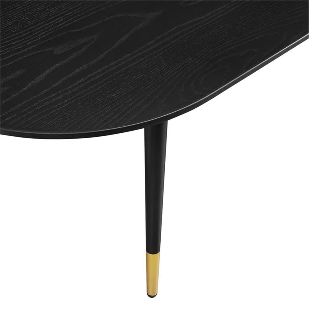 Modway Vigor Coffee Table, 47" Oval, Black Modway
