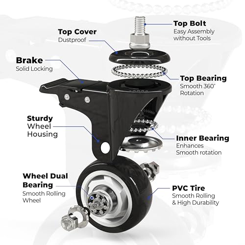 HOMEDANT House 5-Tier Metal Boltless Rolling Cart Shelf Rack Casters Heavy Duty Laminated Wheel Shelving Unit Adjustable Storage Shelves Organizer Kitchen Garage 36.2" W x 16.5" D x 69.5" H 1Pack HOMEDANT