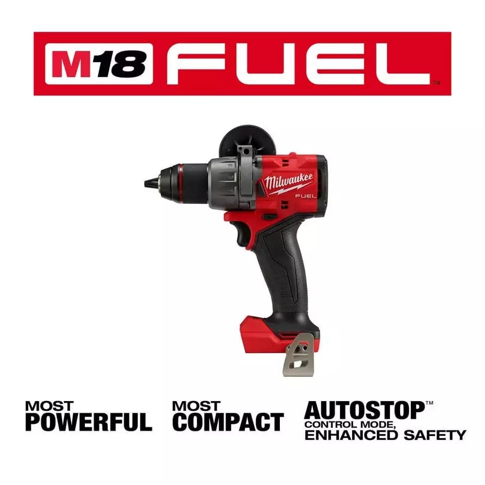 Generic For Milwaukee 2904-20 M18 FUEL 18V 1/2"" Cordless Hammer Drill/Driver - Bare Tool Generic