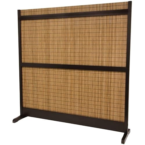 Red Lantern 6.25 ft. Tall Take Room Divider - Walnut Red Lantern
