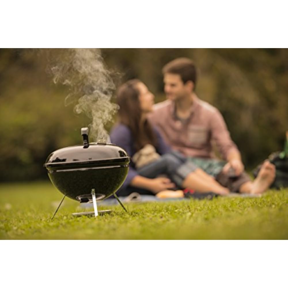 Weber Smokey Joe 14-Inch Portable Grill, Black Weber