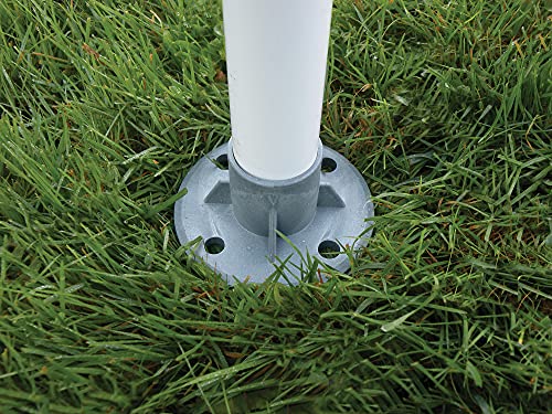 ShelterLogic 10' x 20' MaxAP Large Portable Garage 2in1 Kit Heavy-Duty Steel Frame Outdoor Canopy, Gazebo, or Carport Tent with Enclosure for Car, SUV, Truck, Boat, Tractor, White ShelterLogic