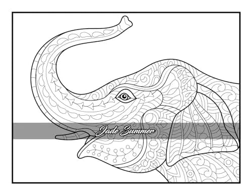 100 Animals: An Adult Coloring Book with Lions, Elephants, Owls, Horses, Dogs, Cats, and Many More! FILLBOSS