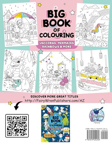 Big Book of Colouring for Girls: Children Ages 4+ (Big Books of Colouring (Ages 4+)) ZONULAR