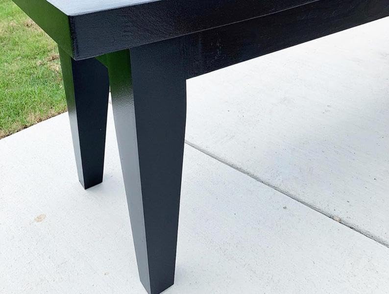 CAROLINA LEG CO. Maple Tapered Coffee Table & Bench Legs - 3 x 3 x 16 - Set of 4 - Made in NC CAROLINA LEG CO.