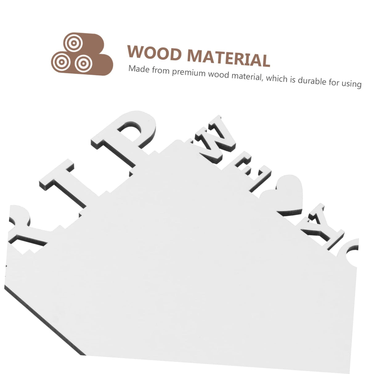 Transfer Picture Frame RIP WE Love You Photo Frame Sublimation Blank Photo Frame Photo Props Party Supplies EXCEART