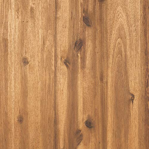 Walker Edison Rendezvous Modern 7 Piece Solid Acacia Wood Outdoor Dining Set, Set of 7, Brown Walker Edison