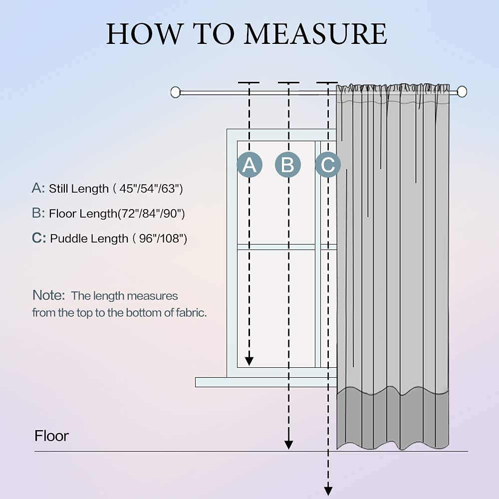 MIULEE 2 Panels Solid Color White Sheer Window Curtains Elegant Window Voile Panels/Drapes/Treatment for Bedroom Living Room (54X108 Inches White) MIULEE