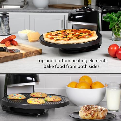 Presto 03430 Pizzazz Plus Rotating Oven, Black Presto