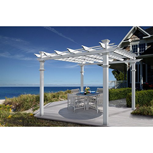 Venetian 10' x 10' Vinyl Pergola Vita