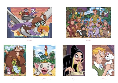 Coloriages mystères Disney - Les Grands classiques Tome 11 WoodArtSupply