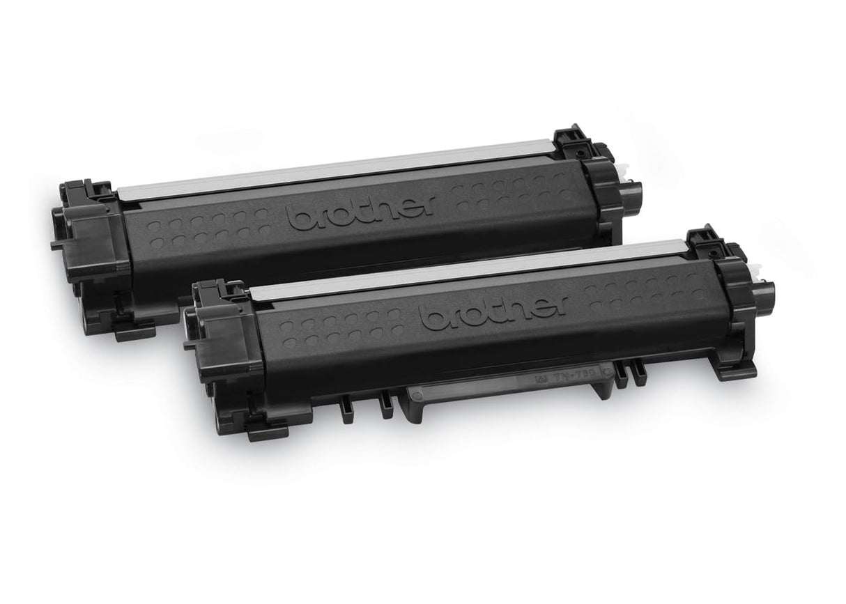 Brother Genuine TN760 2-Pack High Yield Black Toner Cartridge with approximately 3,000 page yield/cartridge Brother