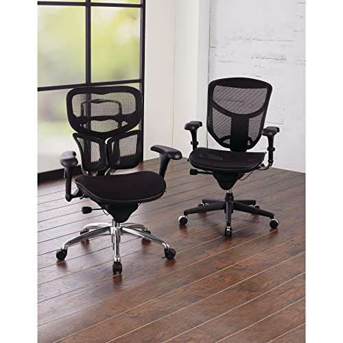 WorkPro® Quantum 9000 Series Ergonomic Mid-Back Mesh/Mesh Chair, Black WorkPro