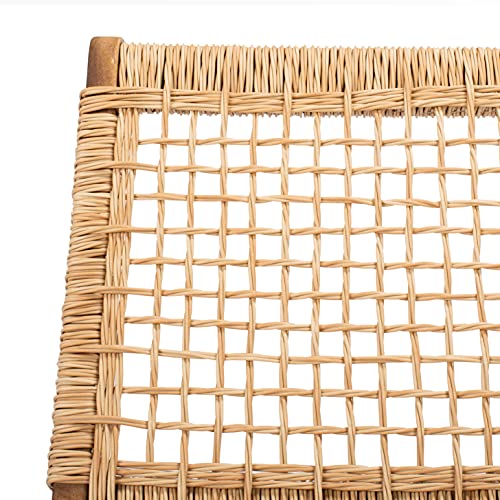 SAFAVIEH Outdoor Collection Blaze Coastal Acacia Wood/Light Brown 5-Piece Coffee Set PAT7080A, Natural/Natural Safavieh