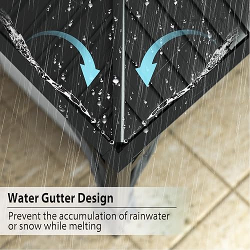 Yardenaler 14x20 FT Hardtop Gazebo Canopy with Double Galvanized Steel Roof, Permanent Outdoor Pavilion with Curtain & Mesh Netting for Patio. Garden, Backyard, Black Yardenaler