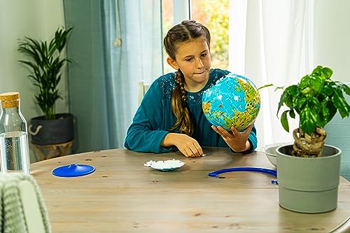 Ravensburger Children's World Globe 180 Piece 3D Jigsaw Puzzle | Easy Click Technology | Displayable Art | Perfect for Kids and Adults | 10.5 in Diameter Ravensburger