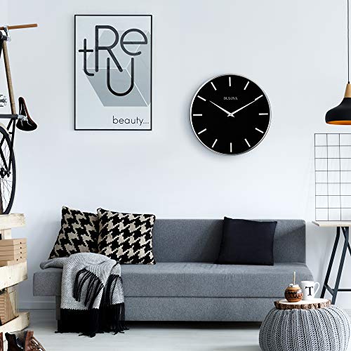 Bulova C4849 Metro Wall Clock Bulova