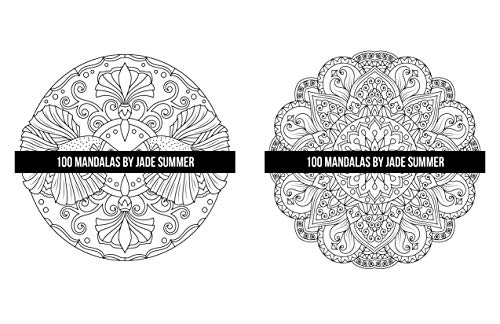 Mandala Coloring Book: For Adults with 100 Magical Mandalas WoodArtSupply