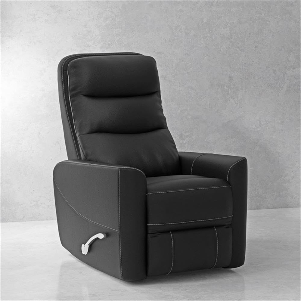 Parker Living Hercules - Black Manual Swivel Glider Recliner Parker Living