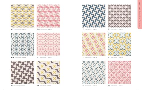 200 Japanese Cross Stitch Designs: Traditional, geometric, retro and floral patterns for mindful stitching WoodArtSupply