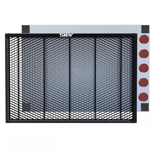 Skouphy Honeycomb Laser Bed for Falcon A1 Laser Engraver with Aluminum Panel,Suction Magnets, Honeycomb Platform for Laser Engraving and Cutter Machine (18.1 * 13.6 in) Cregrant3D
