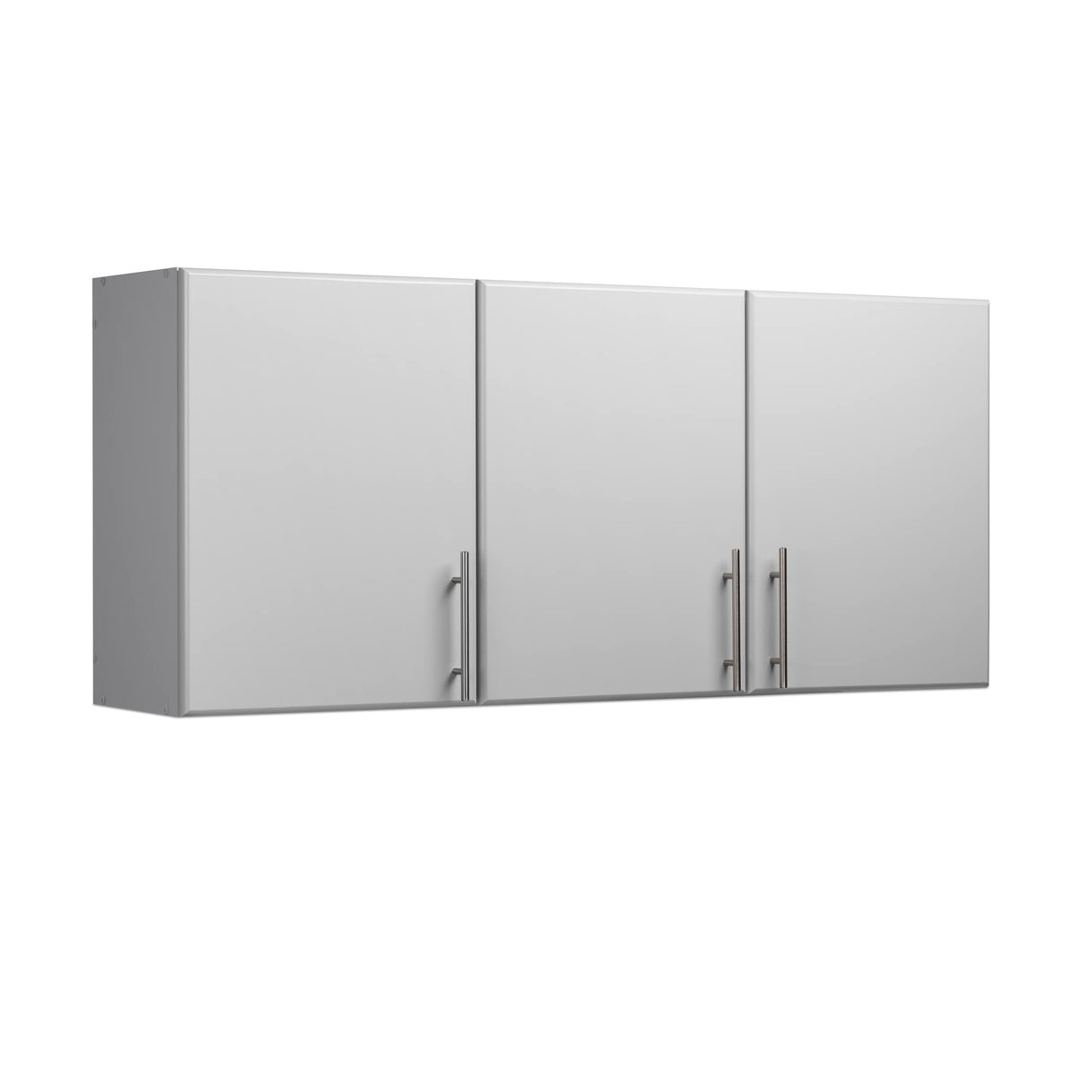 Prepac Elite Wall Mounted Storage Cabinet, 54" W x 24" H x 12" D, Light Gray Prepac