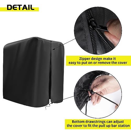 Guisong Protective Cover for Home Gym Set, Waterproof& Dustproof Cover for Gym Station/Home Excersize Equipment Set-Indoor or Outdoor Guisong