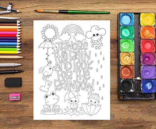 The Magically Mindful Me: Mindfulness Coloring Book for Kids WoodArtSupply