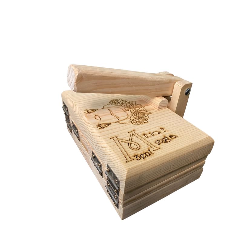 Mini 3-in-1 Wooden Tortilla Press with 2 Sopes Generic