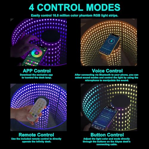 EEland Small Coffee Table, Circle Coffee Table, Modern Center Table for Living Room,Tempered Glass Surface with RGB LED Lighting, Smart Control, Customizable Programming, for Balcony Porch Deck -Brown EEland