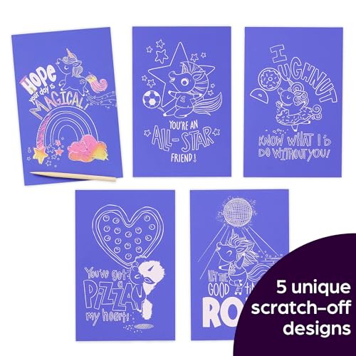 Scratch-and-Play Unicorn Hidden Pictures (Highlights Fun to Go) WoodArtSupply