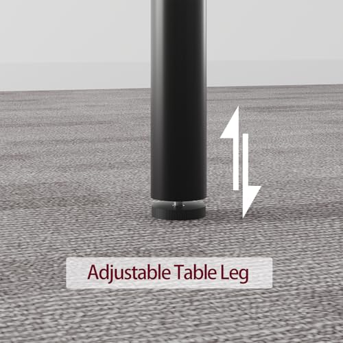 GarveeHome Dining Table Set for 4, Kitchen Table and Chairs for 4 with Wine Rack, Room Dining Table Set with Storage Benches, Rectangular Kitchen Table Set for Small Space, Apartment, Retro Gray GarveeHome