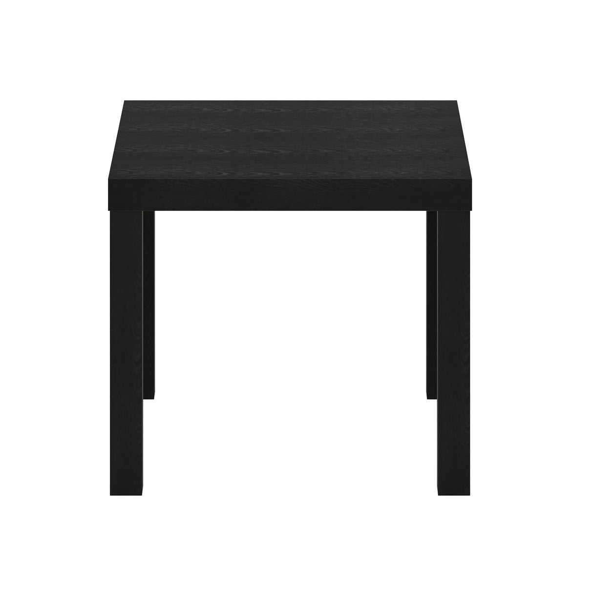 Furinno Classic Homey Square Parsons Side End Table, 1-Pack, Black Furinno