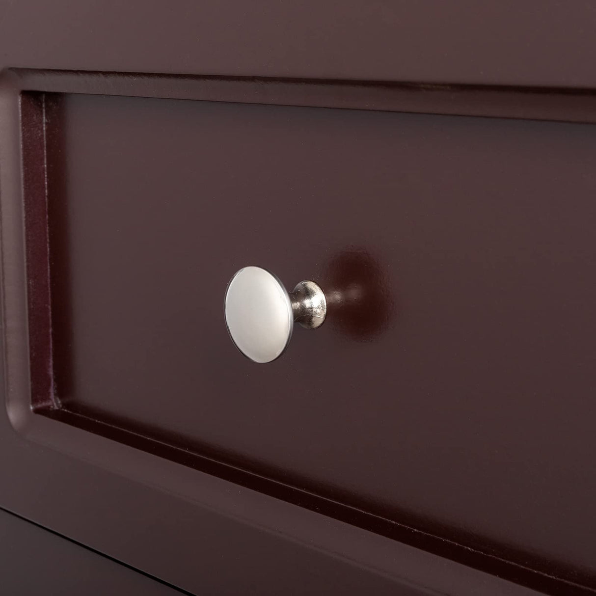 Bonnlo Brown Nightstand Set of 2, Nightstands with 2 Drawers, Bed Side Table/Night Stand, Small Nightstand for Bedroom, Small Spaces, College Dorm, Kids’ Room, Living Room, Wood, 16W x 12D x 24H Bonnlo