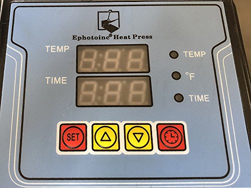 ePhotoInc Swing Away 9 x 12 T Shirt Heat Press Machine Transfer Sublimation Press ZP9BU ephotoinc