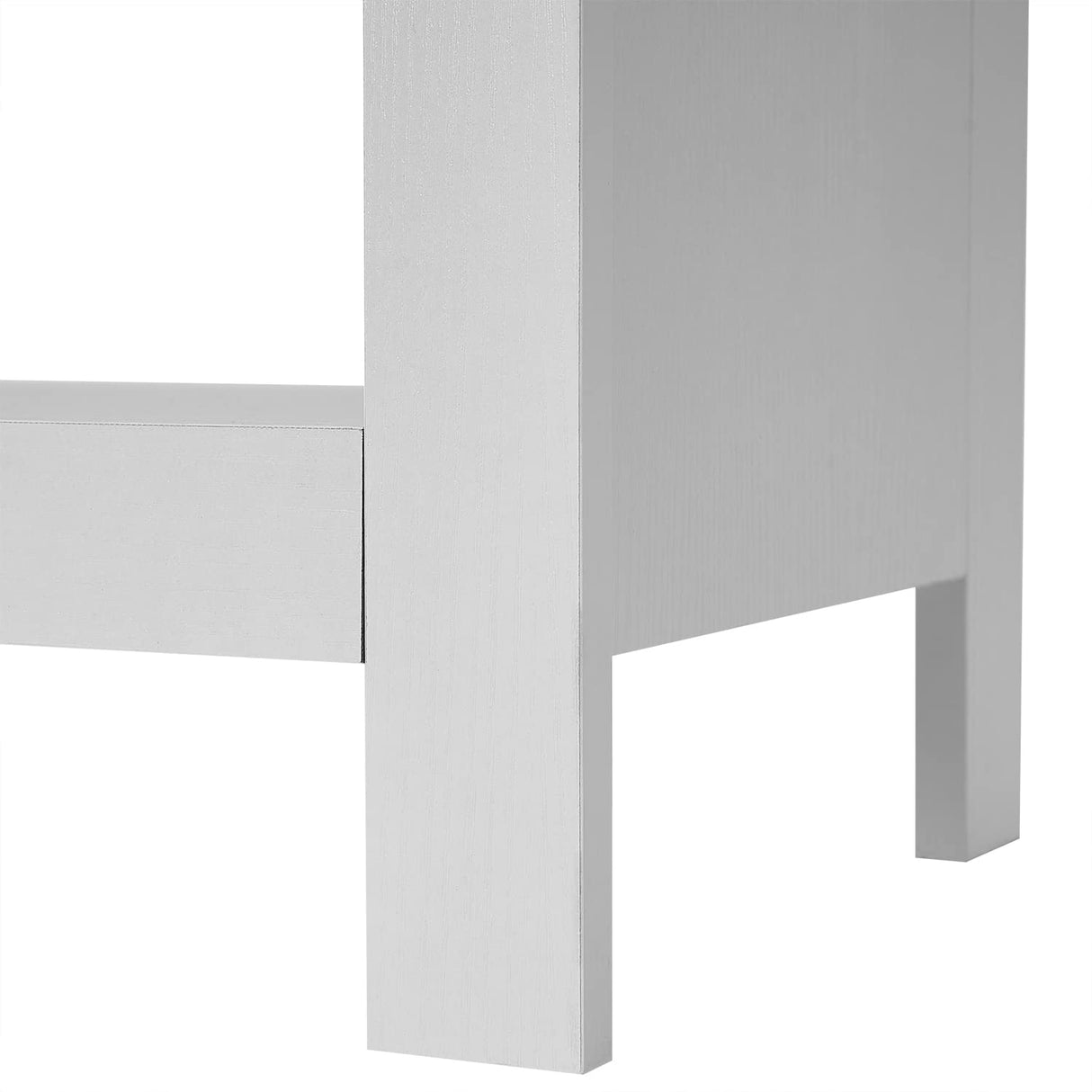 Panana TV Stand, 4 Cubby TV Stand for 60 inch TV, Farmhouse Television Stands Entertainment Center Media Stand with Storage TV Table Stand for Living Room (White 55 inches) Panana