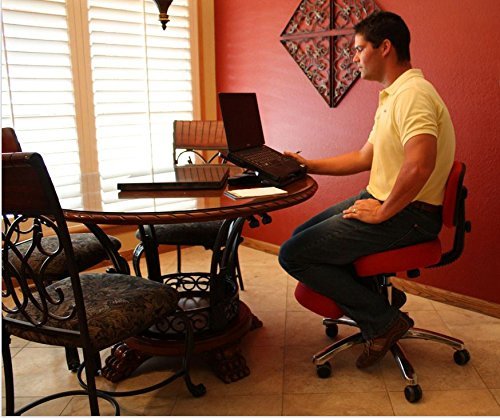 BetterPosture Jazzy Kneeling Chair – Multifunctional Ergonomic Posture Kneeling Chair Helps Reduce Back and Neck Strain Jobri