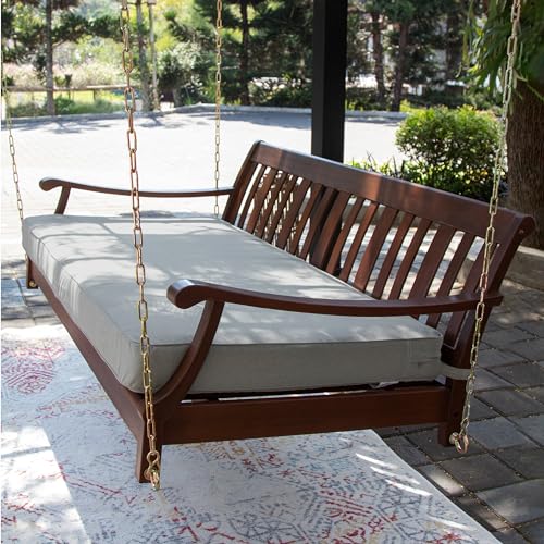 Cambridge Casual Como Solid Wood Outdoor Swing Daybed Cambridge Casual