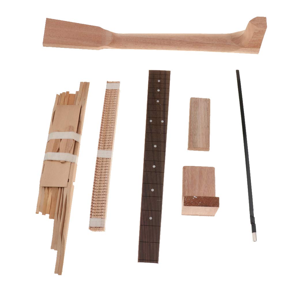 DIY Acoustic Guitar Kit 41 Inch Spruce Wood for Gift B Baosity
