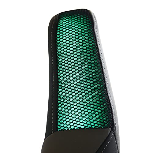 X Rocker Sigma PC Computer Gaming Office Desk Chair, with Headrest RGB LED Lights, Adjustable Seat and Armrest, 0780401, 24.41" x 49.8" x 20.87", Black X Rocker