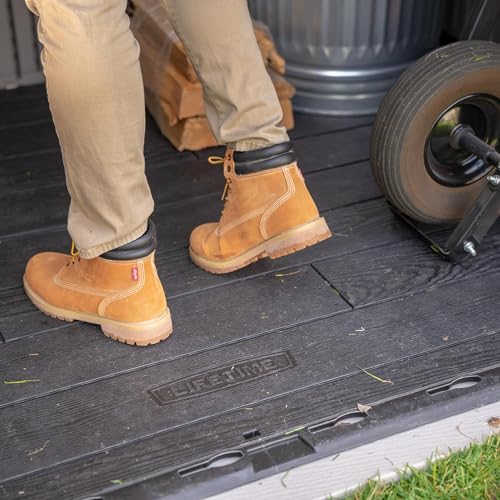 Lifetime 8 x 5 Ft. Modern Outdoor Storage Shed Lifetime