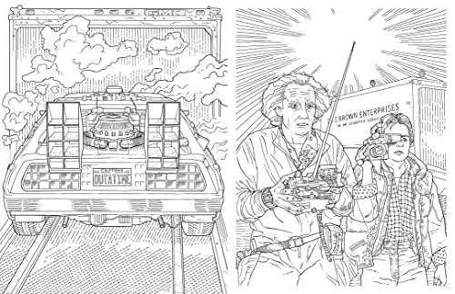 Back to the Future: The Official Coloring Book Insight Editions