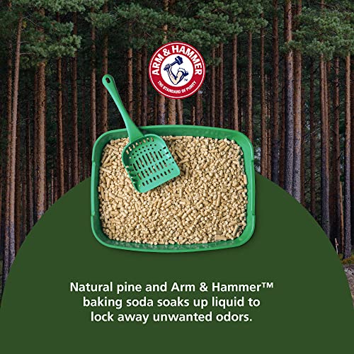 Feline Pine Platinum Non-Clumping Cat Litter 18lb. Arm & Hammer