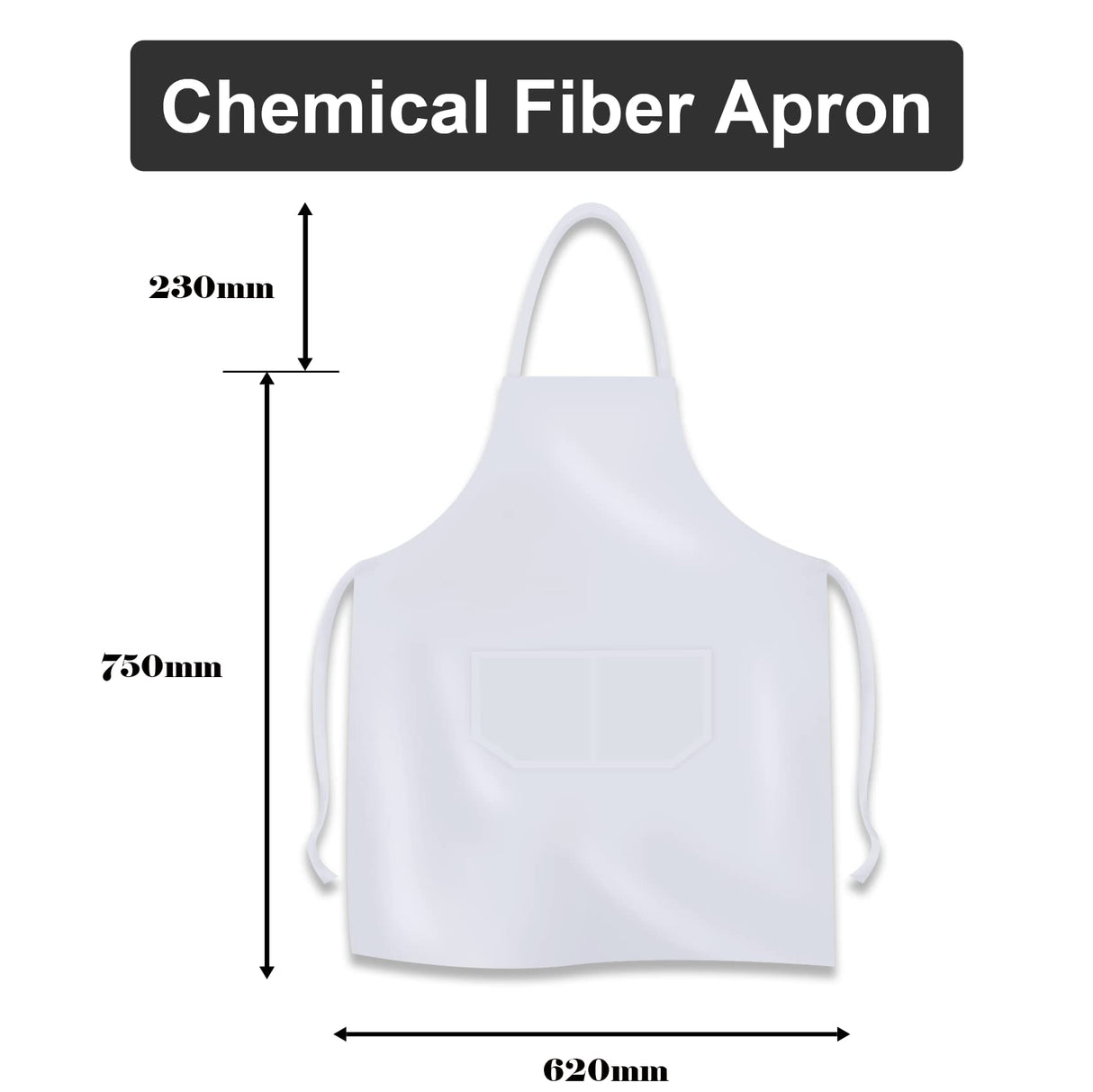 MR.R Sublimation Blanks White Aprons,Sublimation Bib Aprons,Unisex White Apron for Heat Transfer Printing,Kitchen Crafting BBQ,25x30 inch (4) MR.R